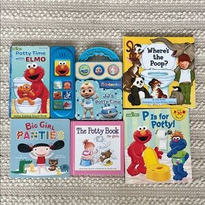 Toddler Potty Training Book Set